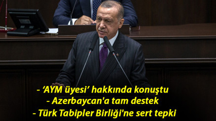 Son dakika haberler… Cumhurbaşkanı Erdoğandan AYM üyesinin paylaşımı hakkında açıklama