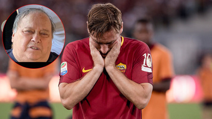 Francesco Tottiden koronavirüse yenik düşen babasına duygusal veda Sen olmasan...