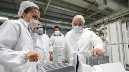 Aydem Enerji’nin Parla’sına Bakan ziyareti