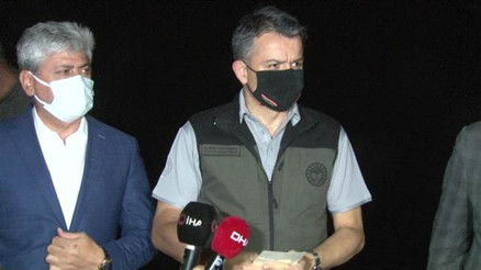 Bakan Pakdemirli duyurdu Yangın kontrol altına alındı