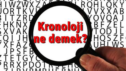 Kronoloji ne demek Kronoloji bilimi nedir Kronoloji örnekleri