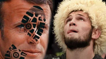Khabib Nurmagomedovtan Fransa Cumhurbaşkanı Emmanuel Macrona ayetle cevap