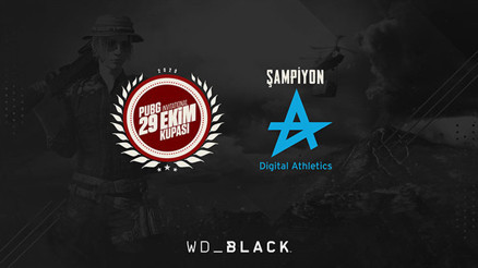 PUBG 29 Ekim Kupası Şampiyonu Digital Athletics