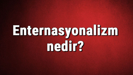 Enternasyonalizm nedir Enternasyonalist ne demek Enternasyonalizm hakkında bilgi Enternasyonalizm nedir Enternasyonalist ne demek Enternasyonalizm hakkında bilgi