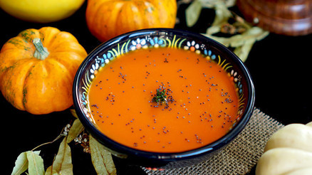 Bal gibi bir çorba: Vegan bal kabağı çorbası