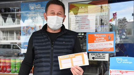 Süper Loto’da büyük ikramiye İzmirli talihliye çıktı Süper Loto’da büyük ikramiye İzmirli talihliye çıktı