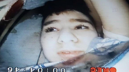 15 yaşındaki Günay Özışıkın kurtarılma anı yılan kamera ile görüntülendi