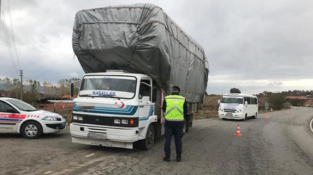 Jandarma 278 araca 185 bin lira para cezası uyguladı