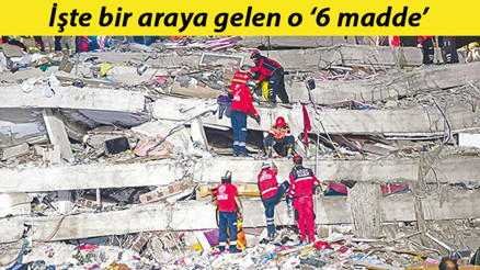 İzmir’i yıkan ‘kötü altılı’