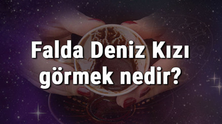 Falda Deniz Kızı görmek nedir Kahve falında deniz kızı görmenin anlamı