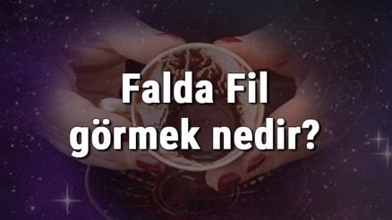 Falda Fil görmek nedir Kahve falında fil görmenin anlamı