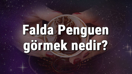 Falda Penguen görmek nedir Kahve falında penguen görmenin anlamı Falda Penguen görmek nedir Kahve falında penguen görmenin anlamı