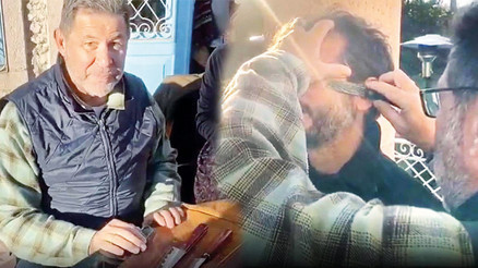Cem Boynerden damat tıraşı