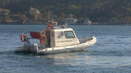 Ortaköy sahili açıklarında denizde ceset bulundu