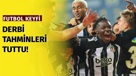 Derbi tahminleri tuttu