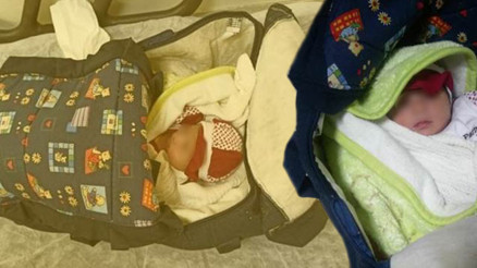 Osmaniye’de, apartman girişine terk edilmiş 1 aylık bebek bulundu