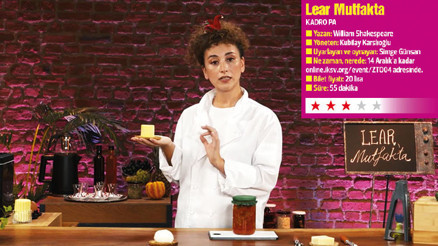 Kral Lear ve kızları menemen tavasında