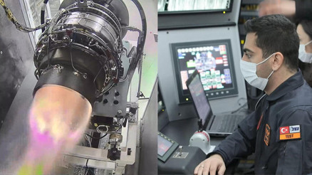 Türkiyenin ilk jet motoru ‘Gökbey’le semalarda olacak