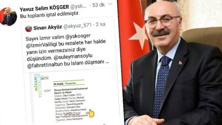 Tepki çeken mizah toplantısı iptal edildi