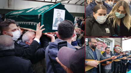 Ünlü sanatçıya veda Türk Halk Müziği sanatçısı Engin Nurşani son yolculuğuna uğurlandı