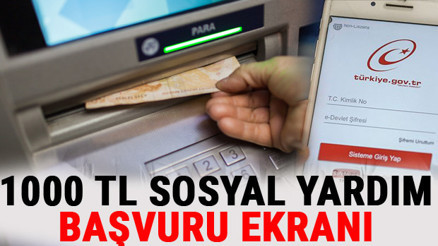 1000 TL pandemi ödemesi başvuru ekranı: Sosyal yardım sonuç sorgulama ve başvuru detayları