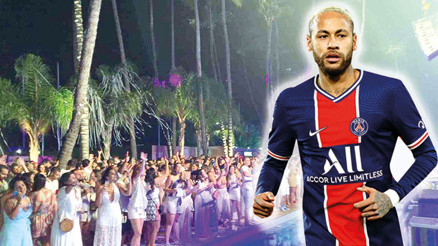 Yeni yıl partisine büyük tepki