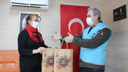 Muhtarlara hijyen kiti