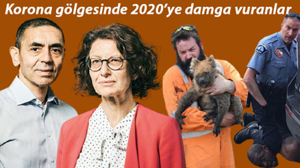 Korona gölgesinde 2020ye damga vuranlar