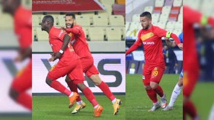 Yeni Malatyasporda Ankaragücü karşısında Adem Büyük ve Acquah cezalı