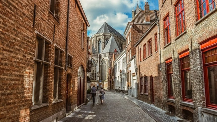 Masal gibi bir şehir: Brugge
