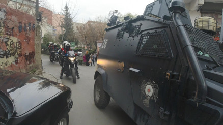 Okmeydanında polis denetimi