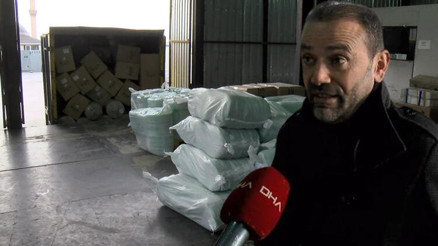 Yerli aşıda kullanılacak malzemelerle dolu olan TIRı çaldılar
