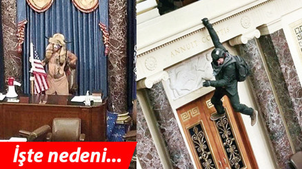 ABDde kongre basılırken Gakkoşların ödü koptu ABDde kongre basılırken Gakkoşların ödü koptu