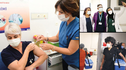 Ve koronayı bitirecek aşılama başladı... Tarihi anın tanığıydık