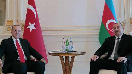 Erdoğan, Aliyev’le görüştü