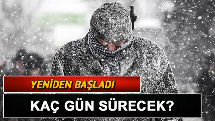 Yarın kar yağacak mı, kaç gün sürecek