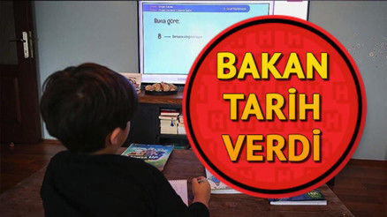 Yüz yüze eğitim ne zaman başlayacak Bakan Selçuk o tarihe işaret etti