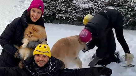 Beren ile Kenanın kartopu savaşı