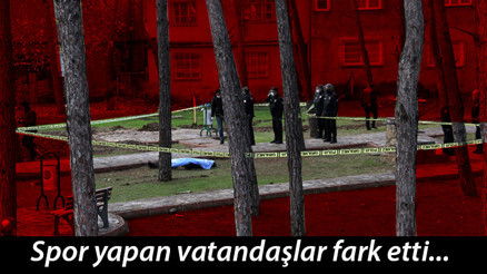 Adanada çocuk parkında korkunç olay... Spor yapan vatandaşlar fark etti