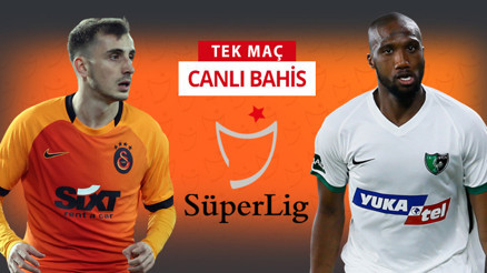 Galatasarayda Muslera kalede olacak mı Denizlispora karşı galibiyetlerine iddaada...