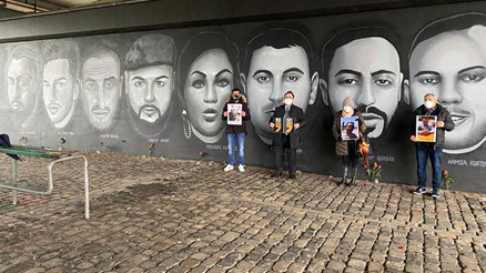 Hanau kurbanları Frankfurt’ta anıldı