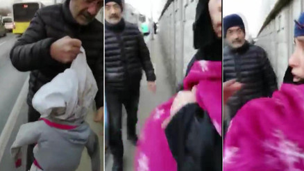 Vatandaşların dikkatini çekti Kundağı açmasını isteyince...