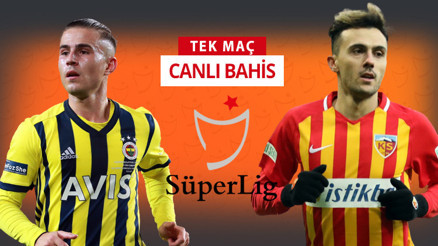 Mesut Özil oynayacak mı Fenerbahçenin Kayserispor karşısında iddaa oranı...