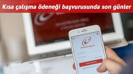 Kısa çalışma ödeneği başvurusu ne zaman bitecek Son günlere girildi... İşte e Devlet ekranı