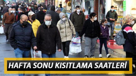 Bu hafta sonu (6-7 Şubat) sokağa çıkma yasağı var mı İşte hafta sonu sokağa çıkma kısıtlama saatleri ve detayları Bu hafta sonu (6-7 Şubat) sokağa çıkma yasağı var mı İşte hafta sonu sokağa çıkma kısıtlama saatleri ve detayları