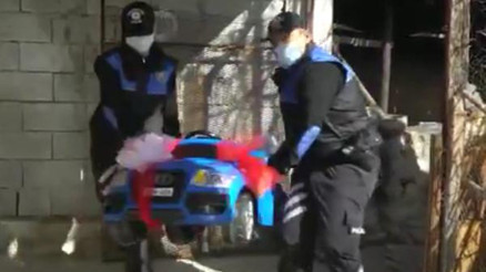 155i arayıp, akülü araba isteyen Mehmete emniyet müdüründen sürpriz