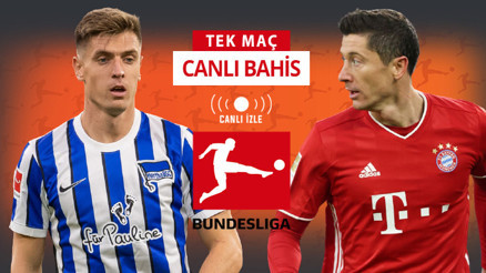 Bir tarafta Piatek, diğer tarafta Lewandowski Bundesliga CANLI YAYINLA Misli.comda...