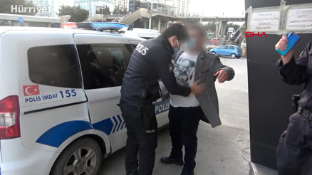 Metrobüsten inen kadına taciz iddiasıyla gözaltına alındı