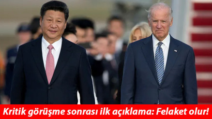 ABD-Çin arasında kritik görüşme... İlk açıklamalar geldi: Felaket olur