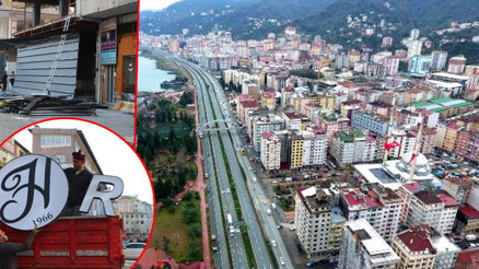 Rize Belediye Başkanı son tarihi 15 Şubat olarak açıklamıştı Yıkım başladı